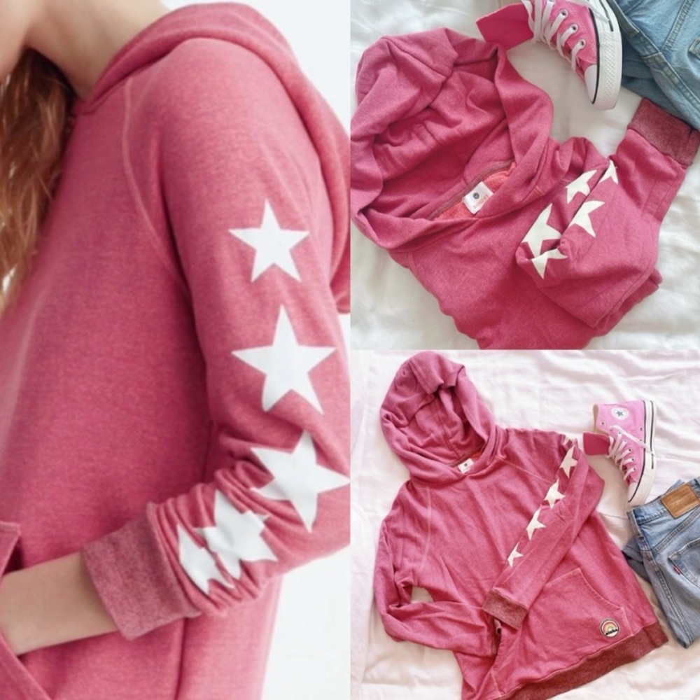 SUNDRY Stars And Patches Hoodie